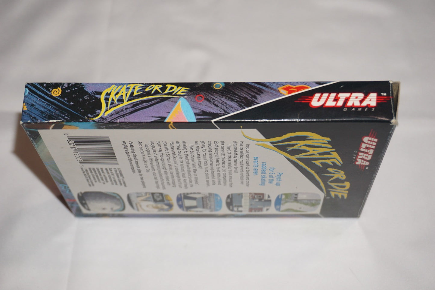 Skate or Die 1 (Nintendo NES) Complete in Box CIB