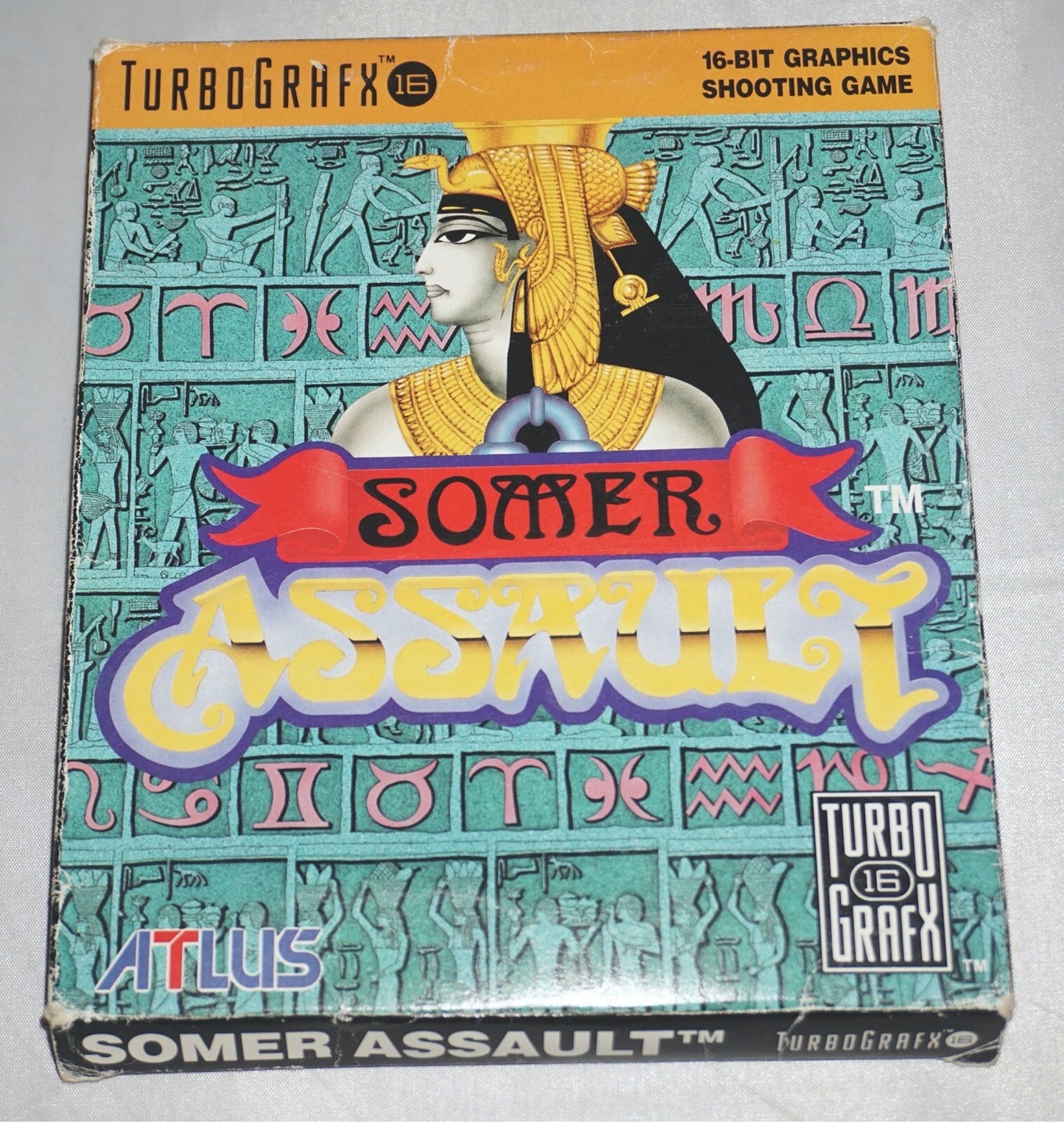 Somer Assault (Turbo Grafx 16 tg16) Complete in Box CIB Turbografx