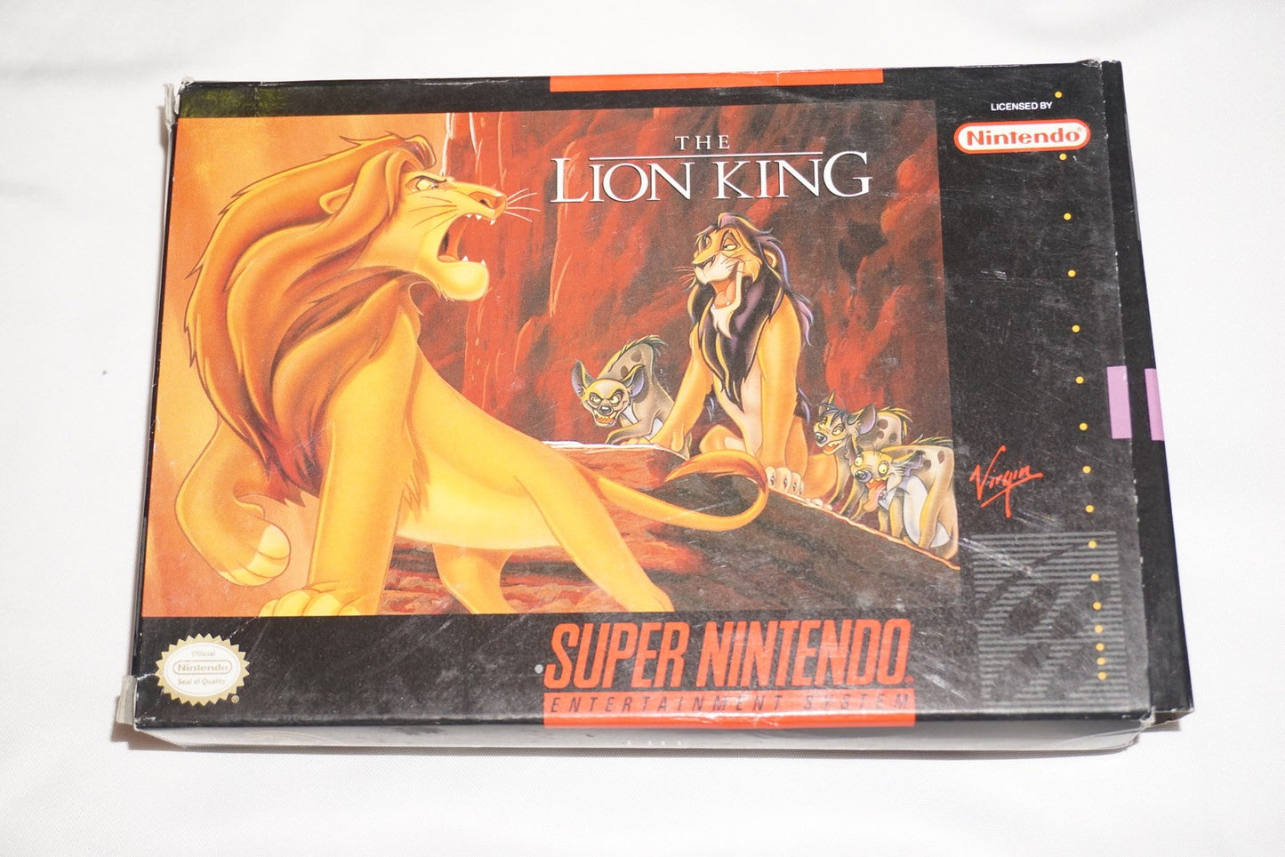 Lion King (Super Nintendo SNES) Complete in Box CIB