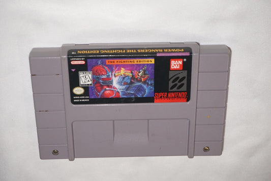 Power Rangers The Fighting Edition (Super Nintendo SNES) Cart Only