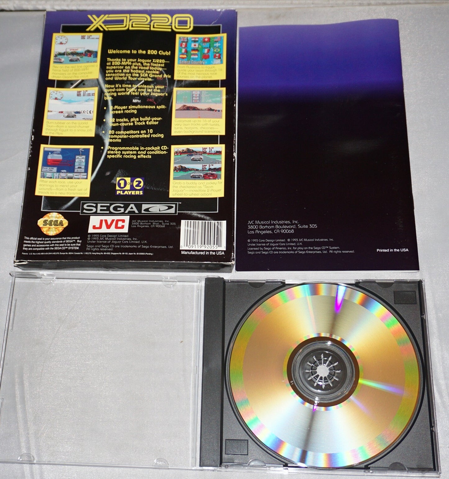 Mickey Mania (Sega CD) Complete w/ Poster