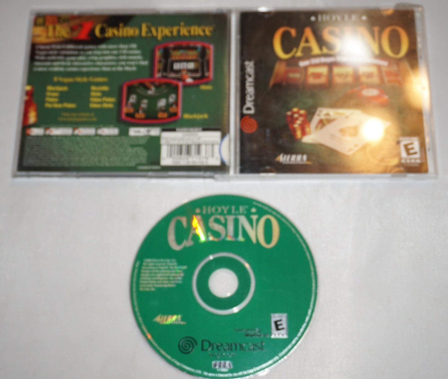 Hoyle Casino (Sega Dreamcast) Complete Tested