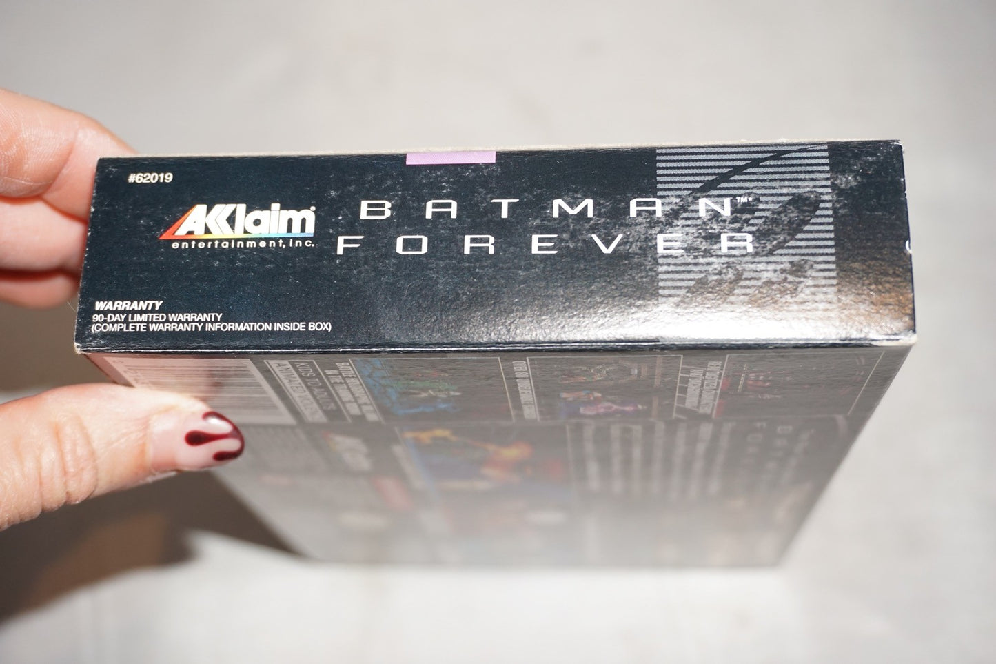 Batman Forever (Super Nintendo SNES) Complete in Box CIB