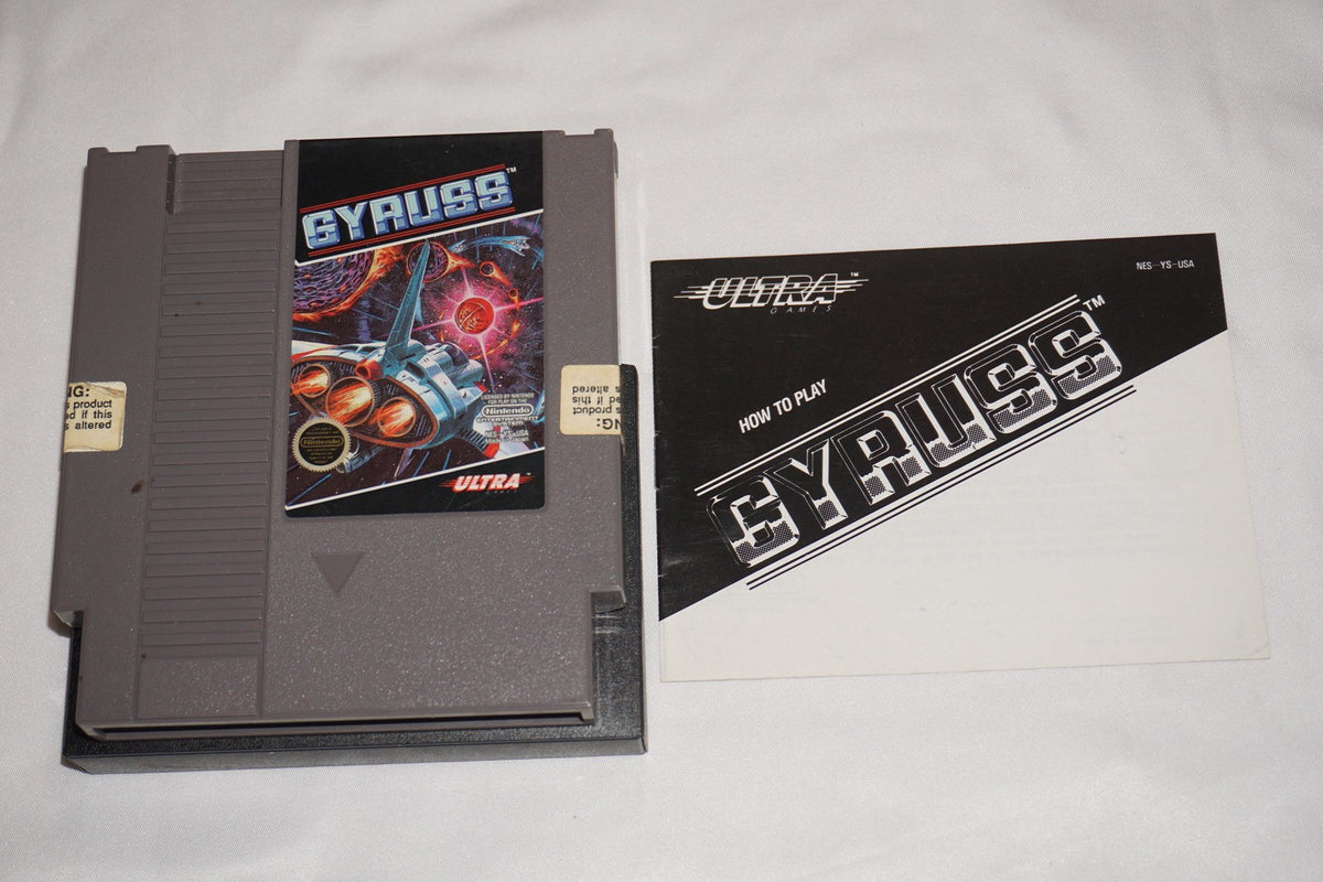 Gyruss (Nintendo NES) Complete in Box CIB