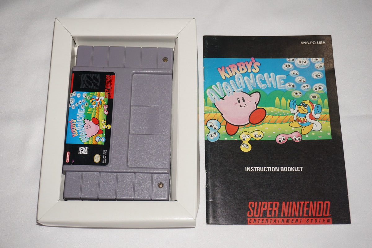 Kirby's Avalanche (Super Nintendo SNES) Complete in Box CIB