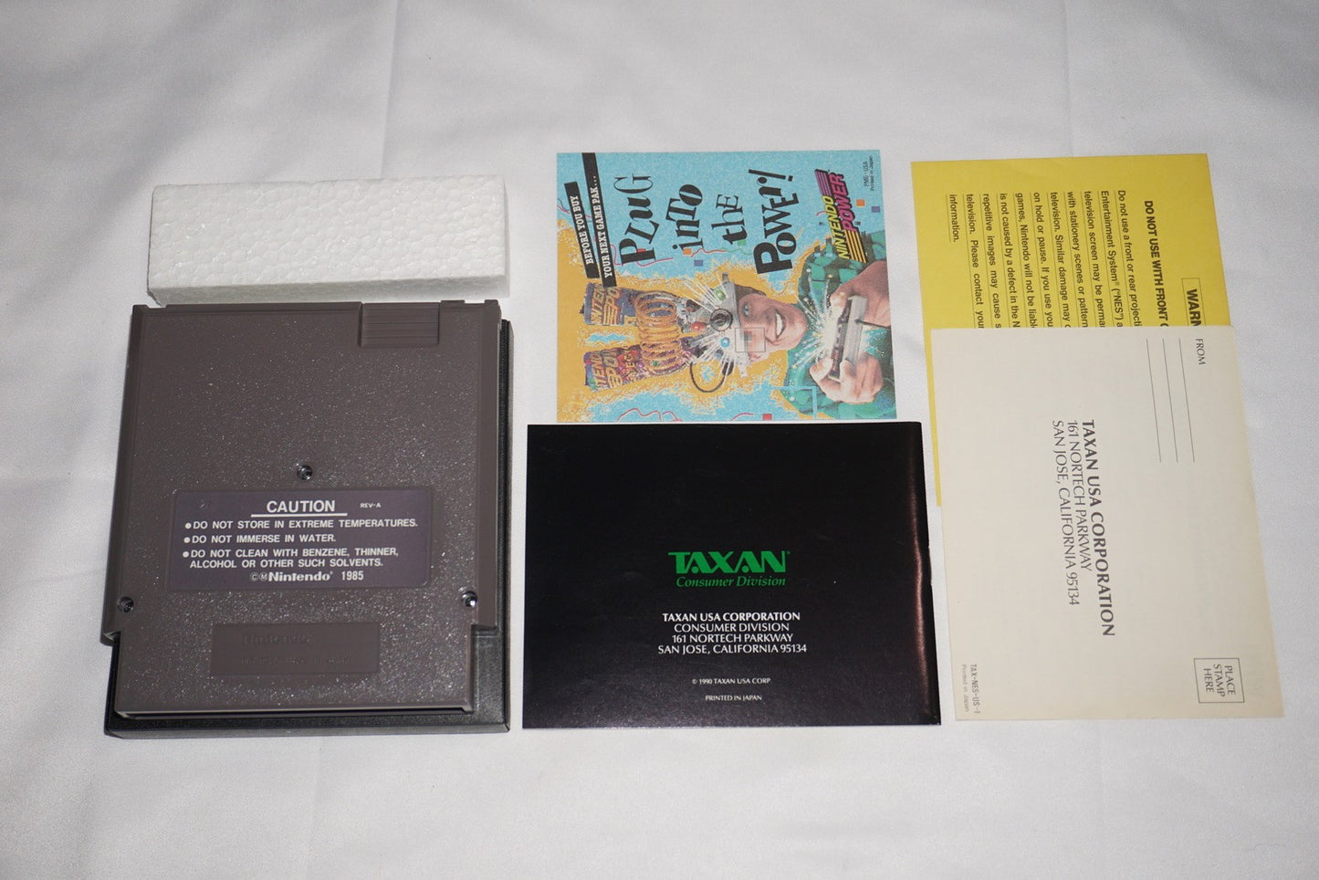 Low G Man (Nintendo NES) Complete in Box w/ Reg Card CIB