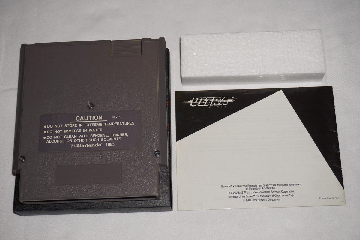 Defender of the Crown (Nintendo NES) Complete in Box CIB