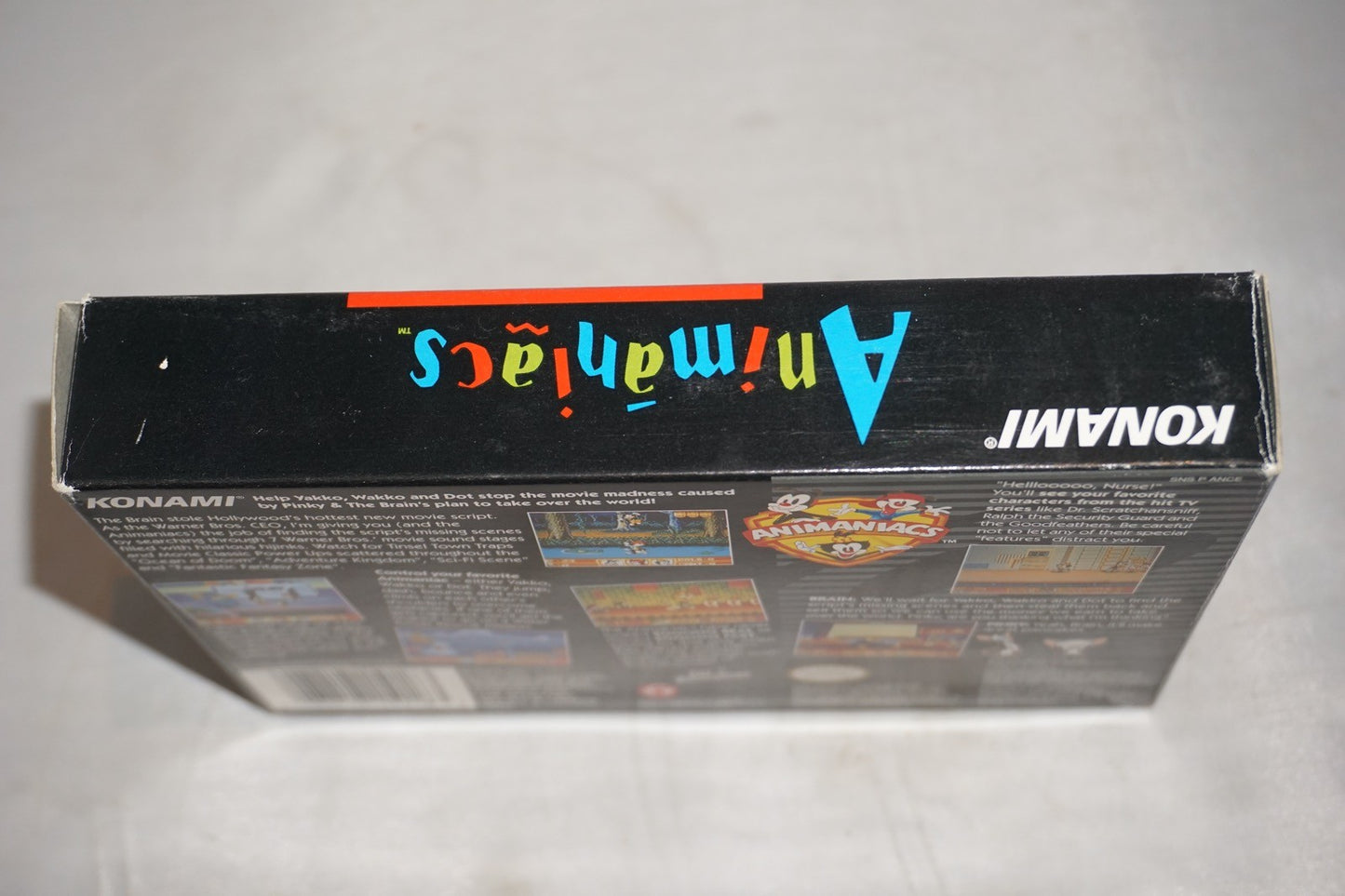 Animaniacs (Super Nintendo SNES) Complete in Box CIB