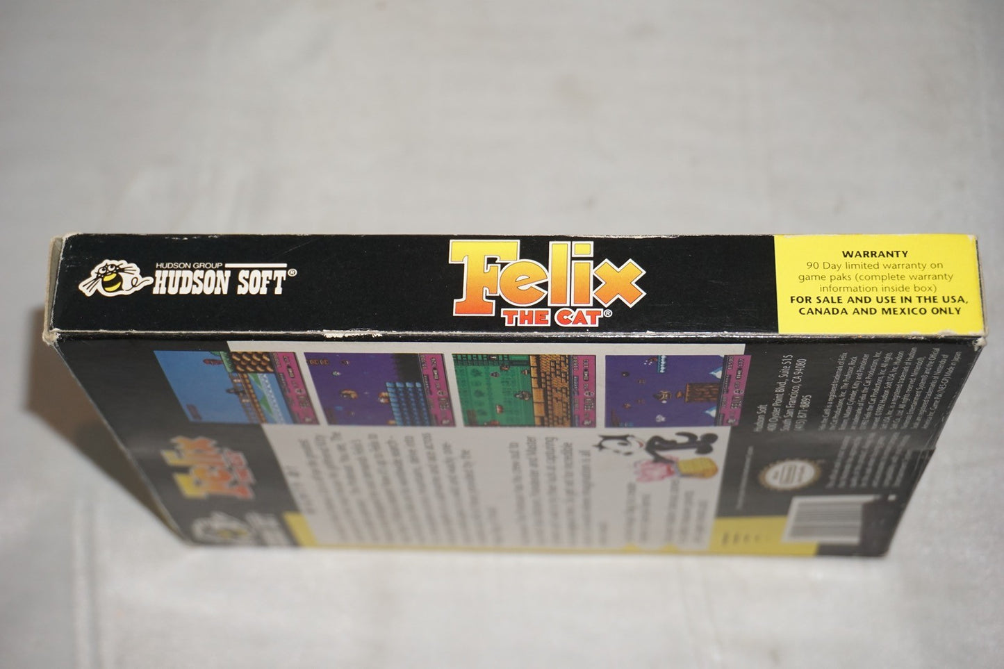 Felix The Cat (Nintendo NES) Complete in Box w/ Reg Card Poster CIB