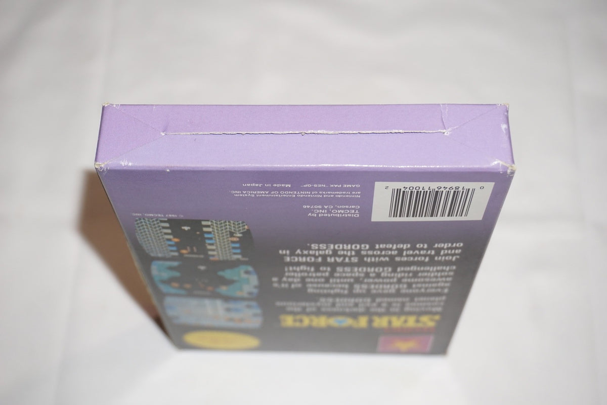 Tecmo Star Force (Nintendo NES) Complete in Box CIB