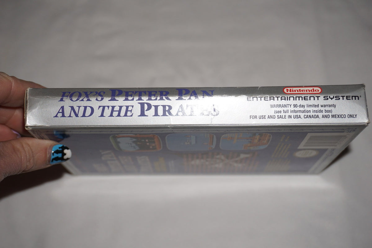 Fox’s Peter Pan & Pirates (Nintendo NES) Complete in Box CIB