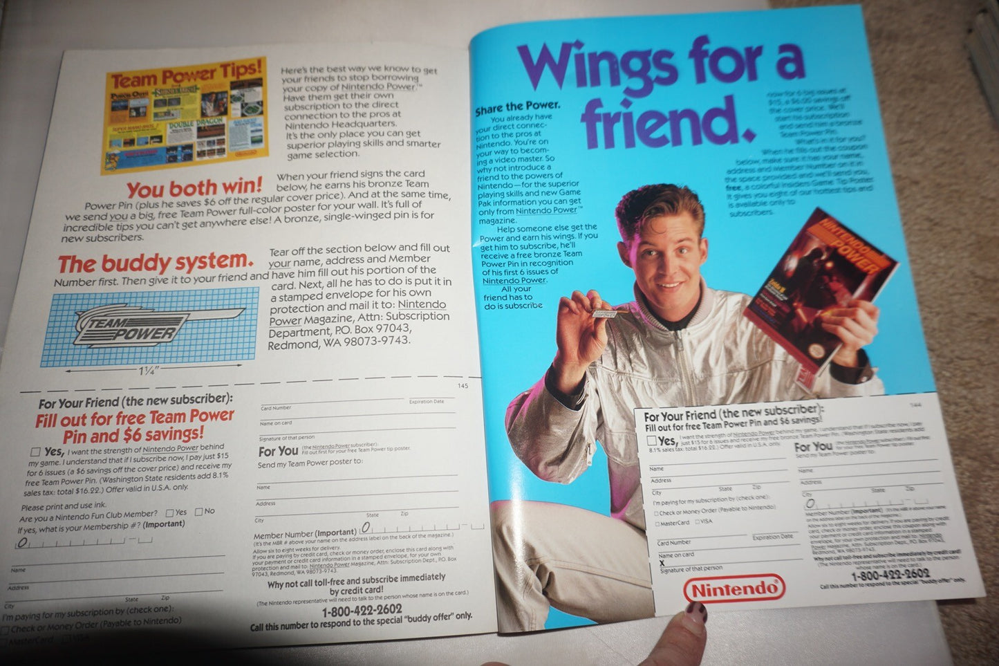 May/June 1989 TMNT Nintendo Power Magazine #1 Poster