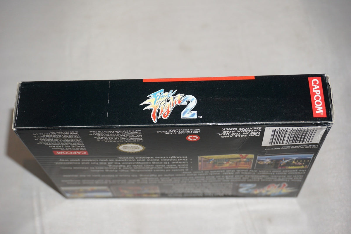 Final Fight 2 (Super Nintendo SNES) Complete in Box CIB