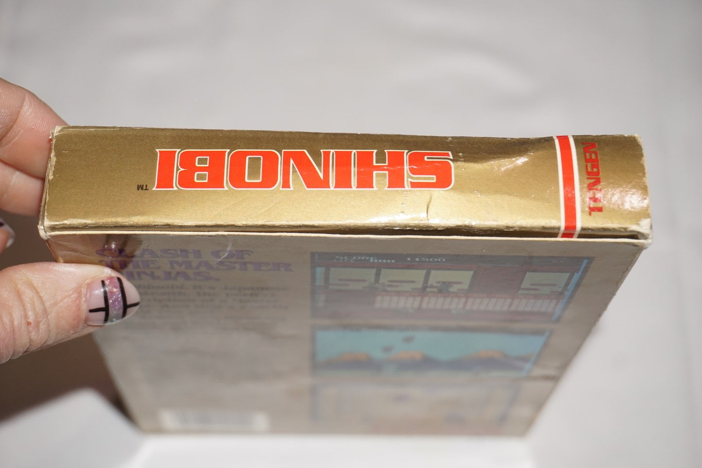 Shinobi (Nintendo NES) Complete in Box CIB