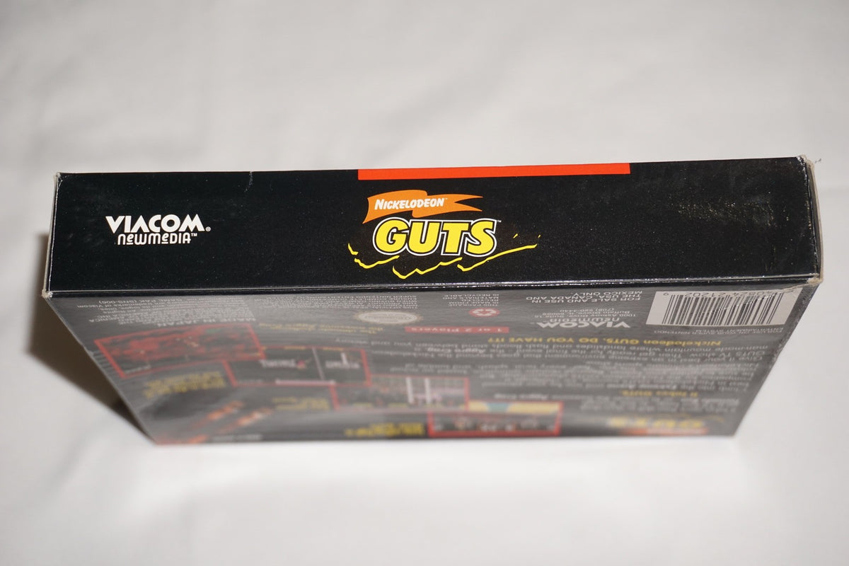 Nickelodeon Guts (Super Nintendo SNES) Complete in Box CIB