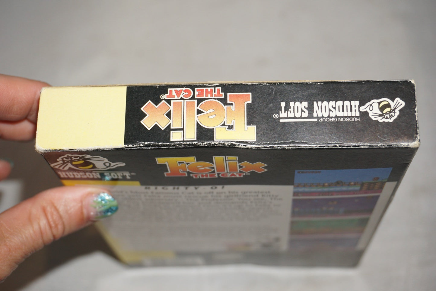 Felix The Cat (Nintendo NES) Complete in Box w/ Reg Card Poster CIB