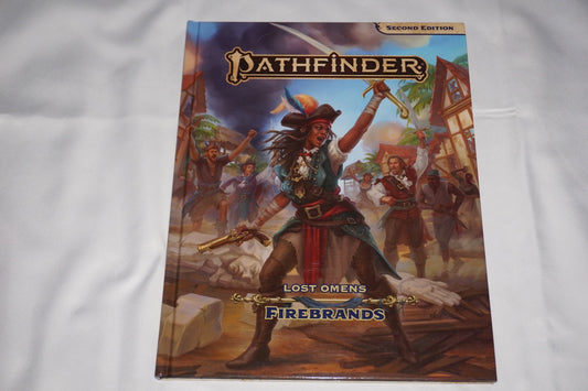 Lost Omens Firebrands Second Edition Hardcover Book Pathfinder NEW