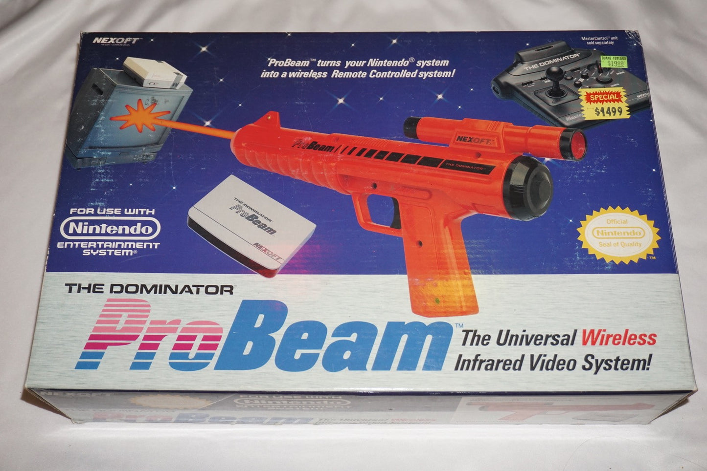 Pro Beam Dominator Wireless Gun (Nintendo NES) NEW in Box