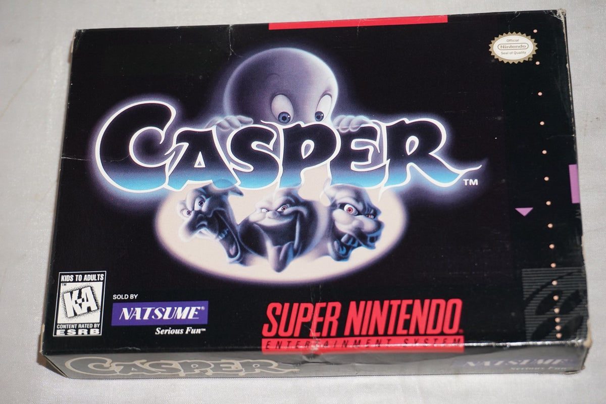 Casper (Super Nintendo SNES) Complete in Box CIB