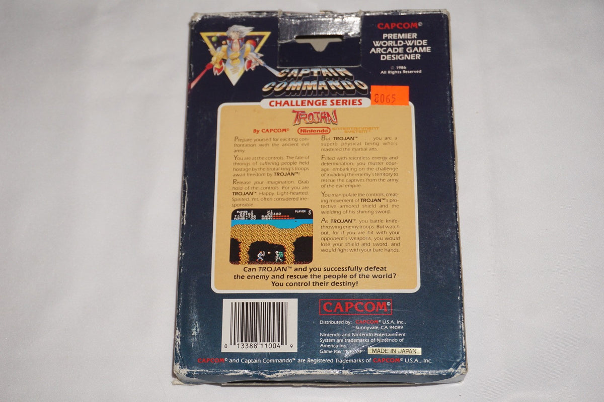 Trojan (Nintendo NES) Complete in Box CIB