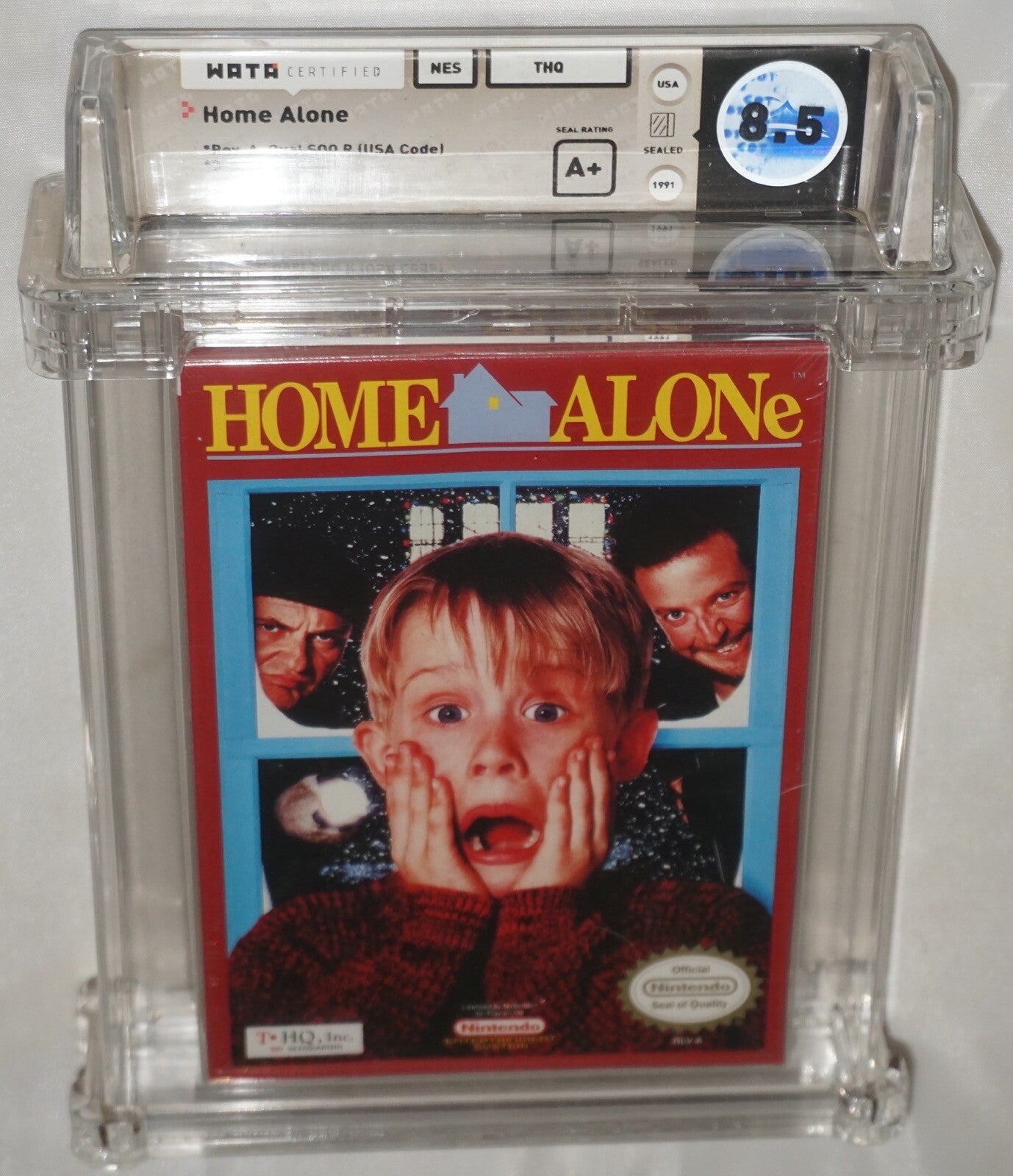 Home Alone (Nintendo NES) NEW Sealed WATA 8.5 A+
