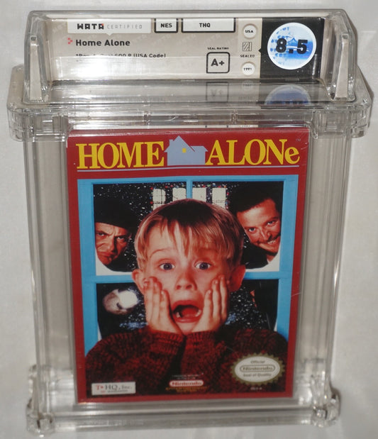 Home Alone (Nintendo NES) NEW Sealed WATA 8.5 A+