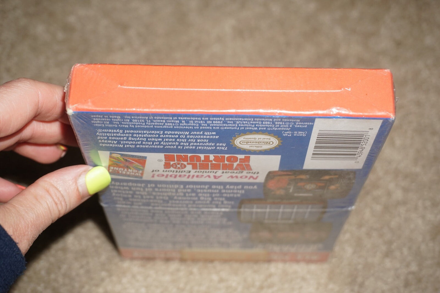 Jeopardy Junior Edition (Nintendo NES) NEW Factory Sealed