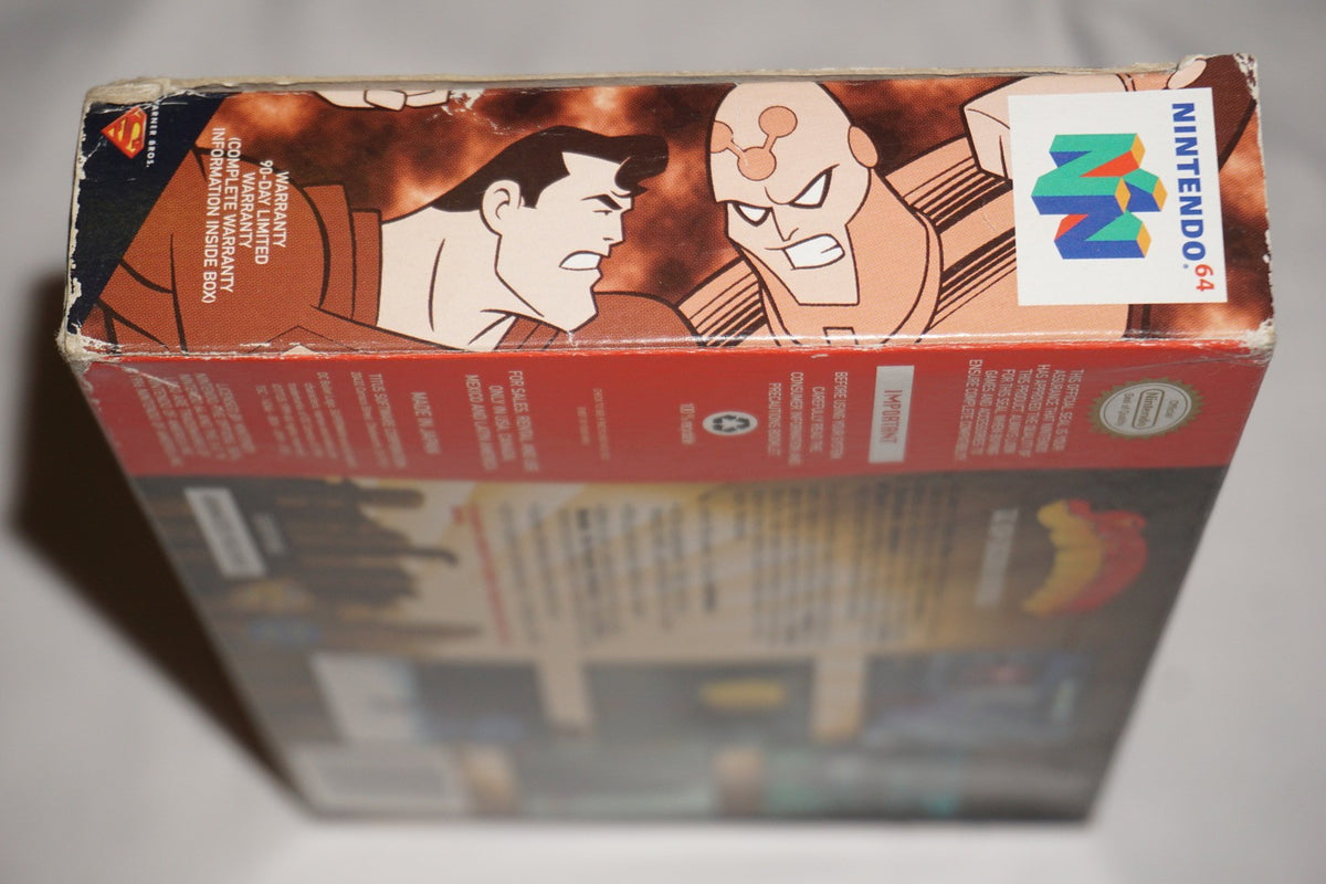 Superman (Nintendo 64 N64) Complete in Box CIB