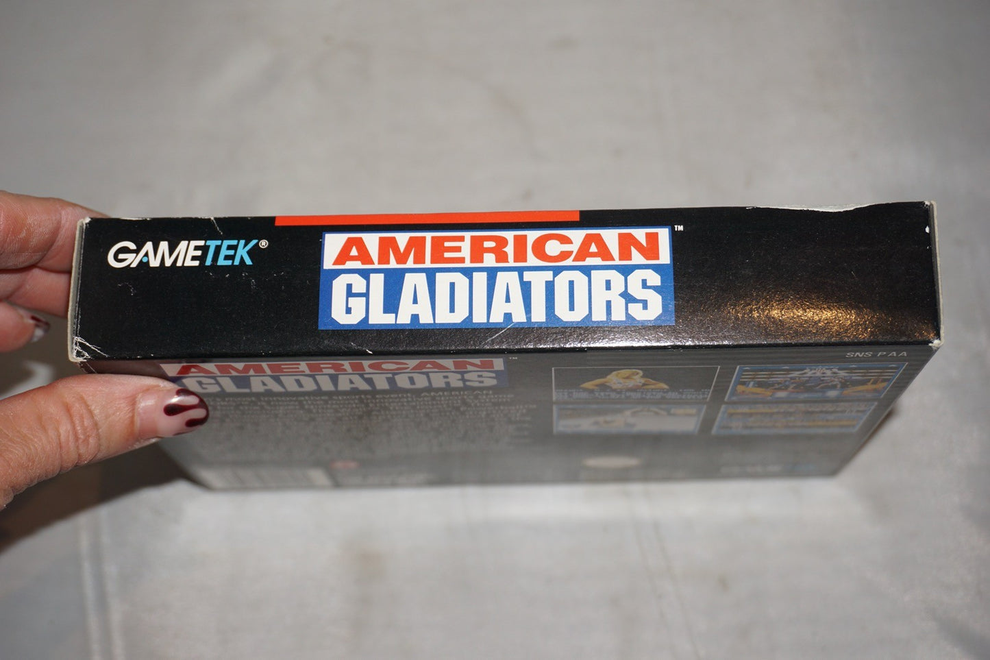 American Gladiators (Super Nintendo SNES) Complete in Box CIB