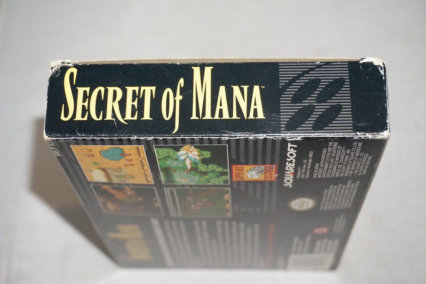 Secret Of Mana (Super Nintendo SNES) Complete in Box w/ Map Book Offer CIB