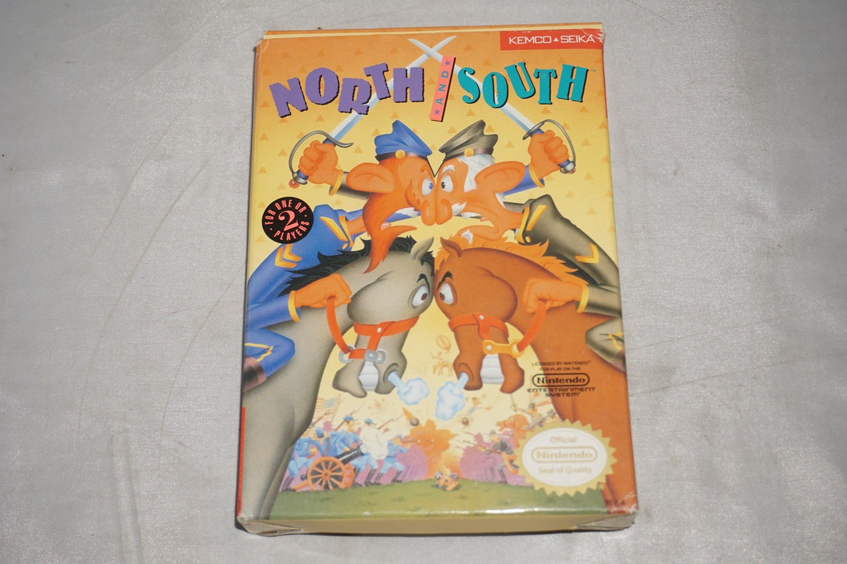 North & South (Nintendo NES) Complete in Box CIB