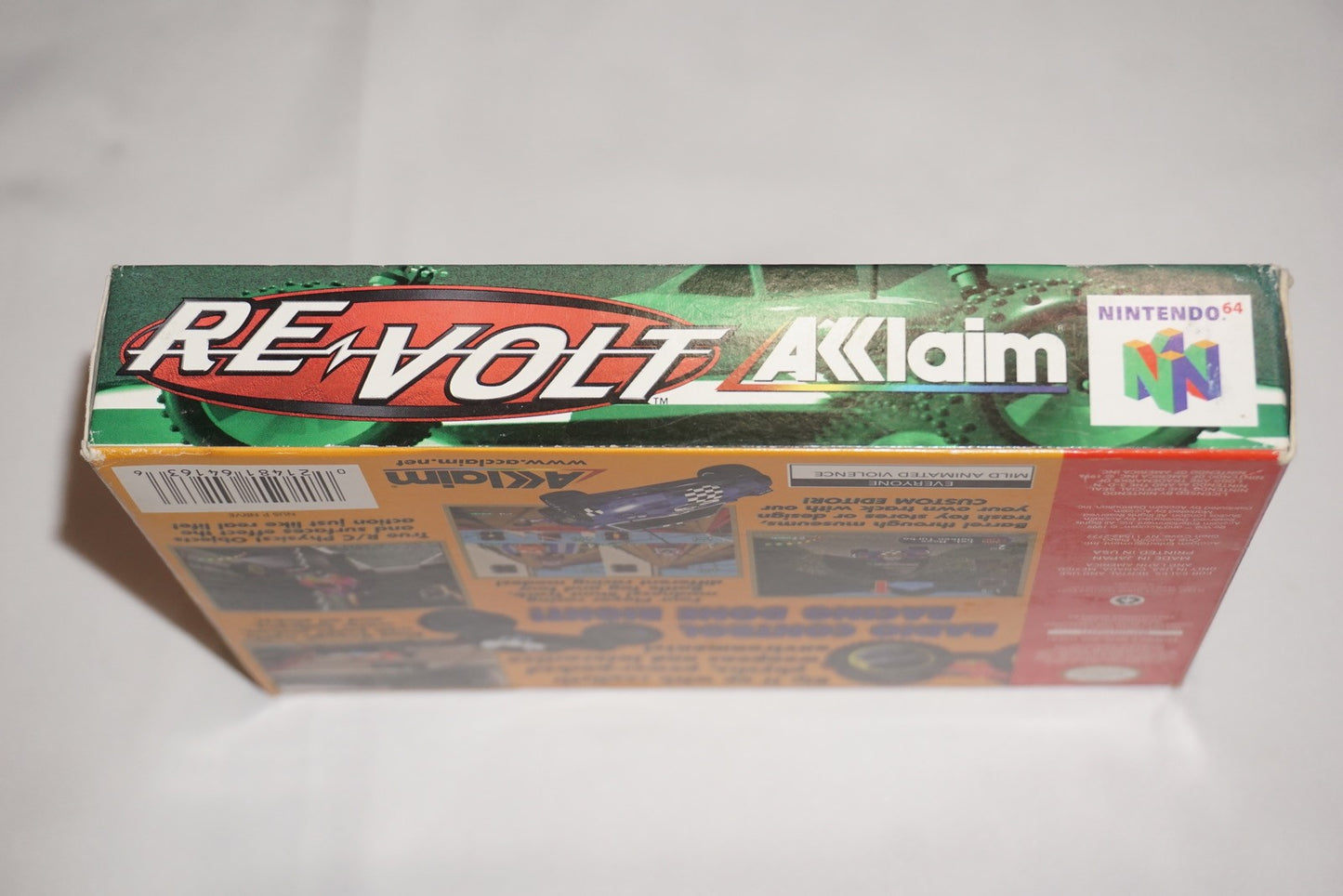 Re-volt Revolt (Nintendo 64 N64) Complete in Box w/ Reg Poster CIB