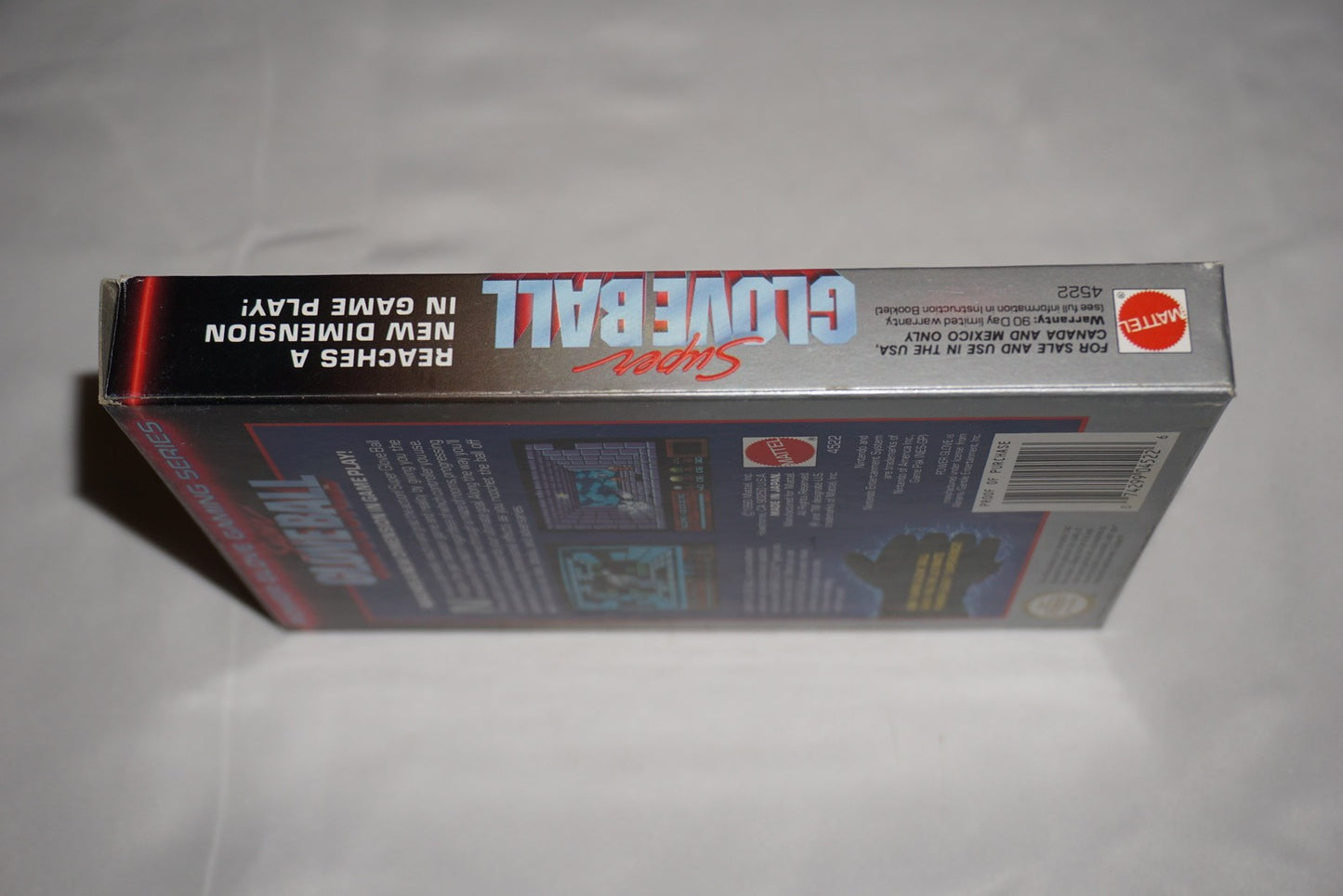 Super Glove Ball (Nintendo NES) Complete in Box CIB