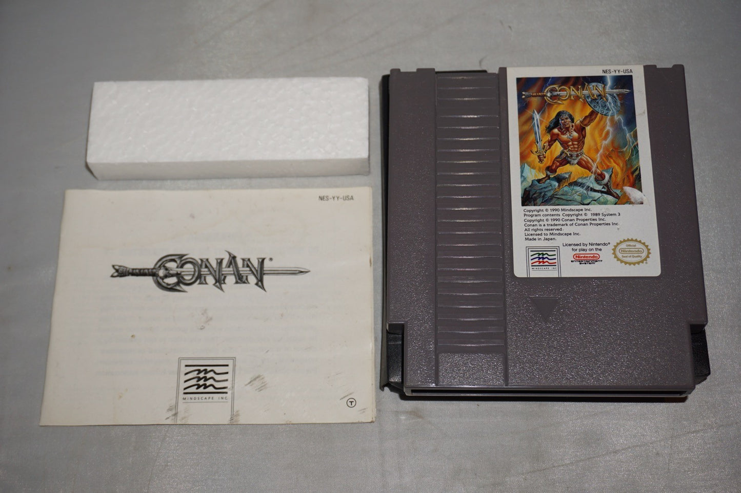 Conan (Nintendo NES) Complete in Box CIB