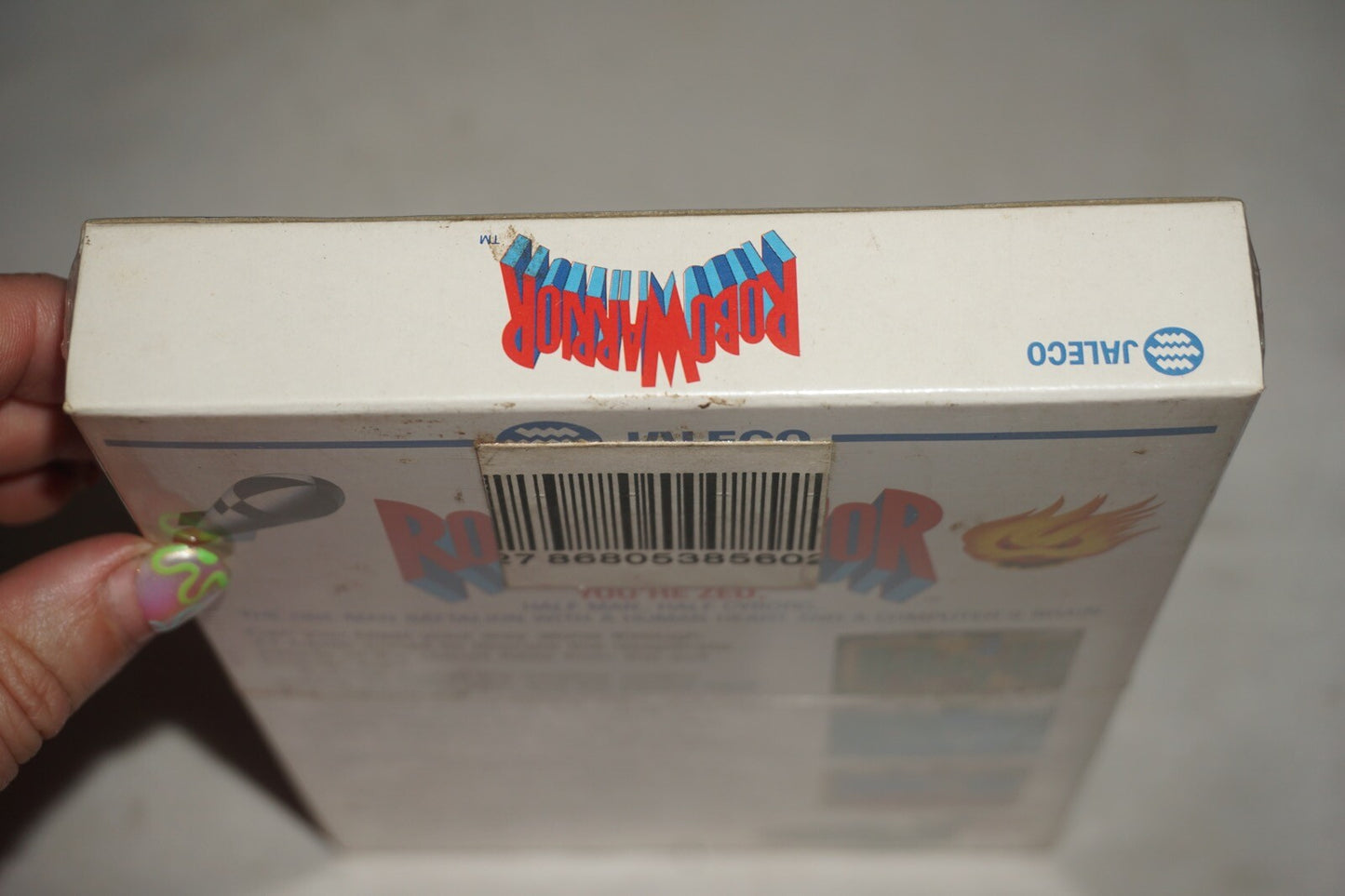 Robowarrior Round Black Sealed (Nintendo NES) NEW Factory Sealed