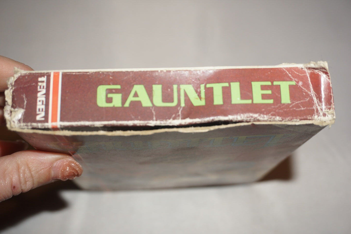 Gauntlet Grey (Nintendo NES) Complete in Box CIB #2