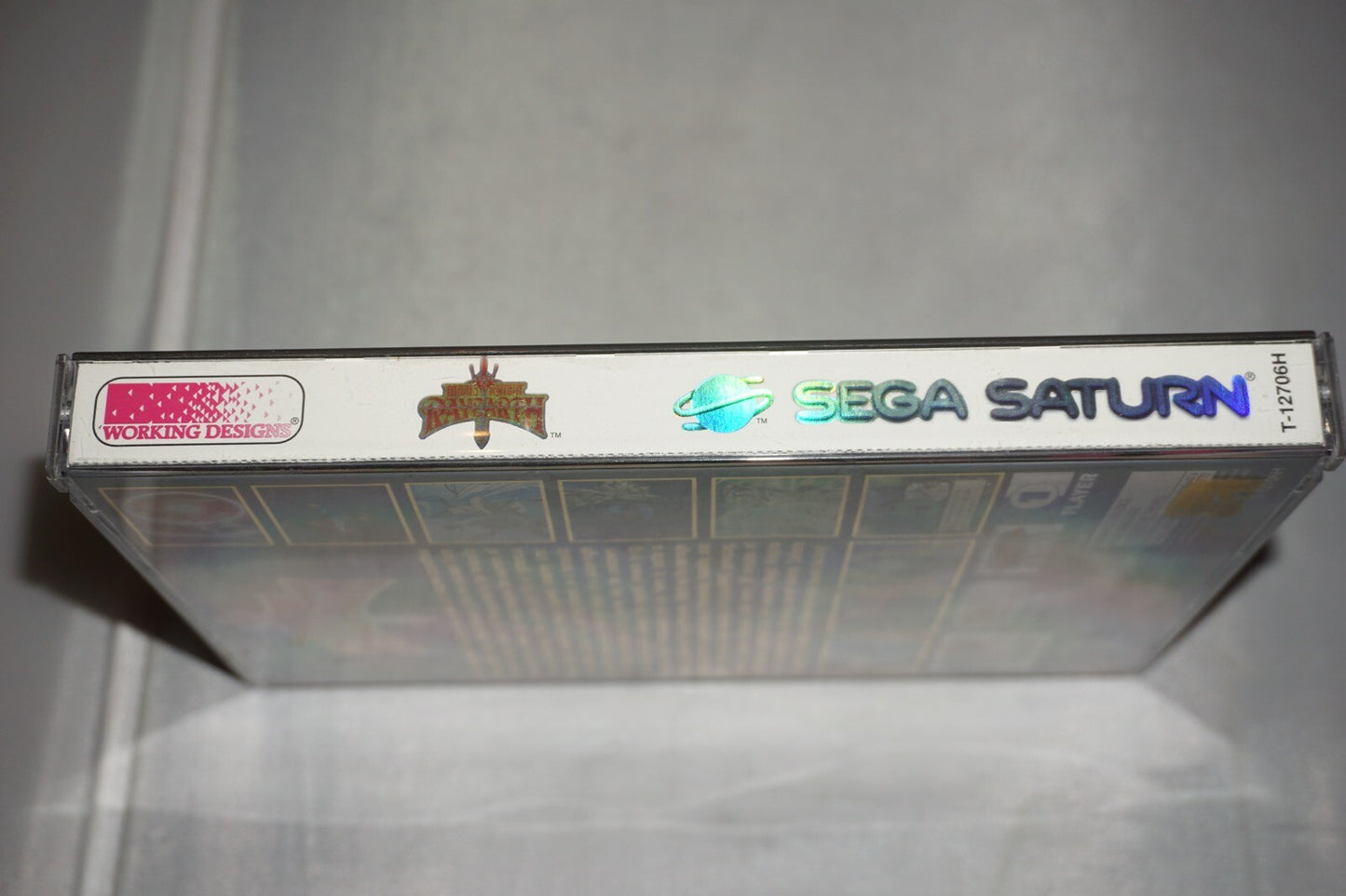 Magic Knight Rayearth (Sega Saturn) Complete w/ Reg Card & Stickers Fuu Disk