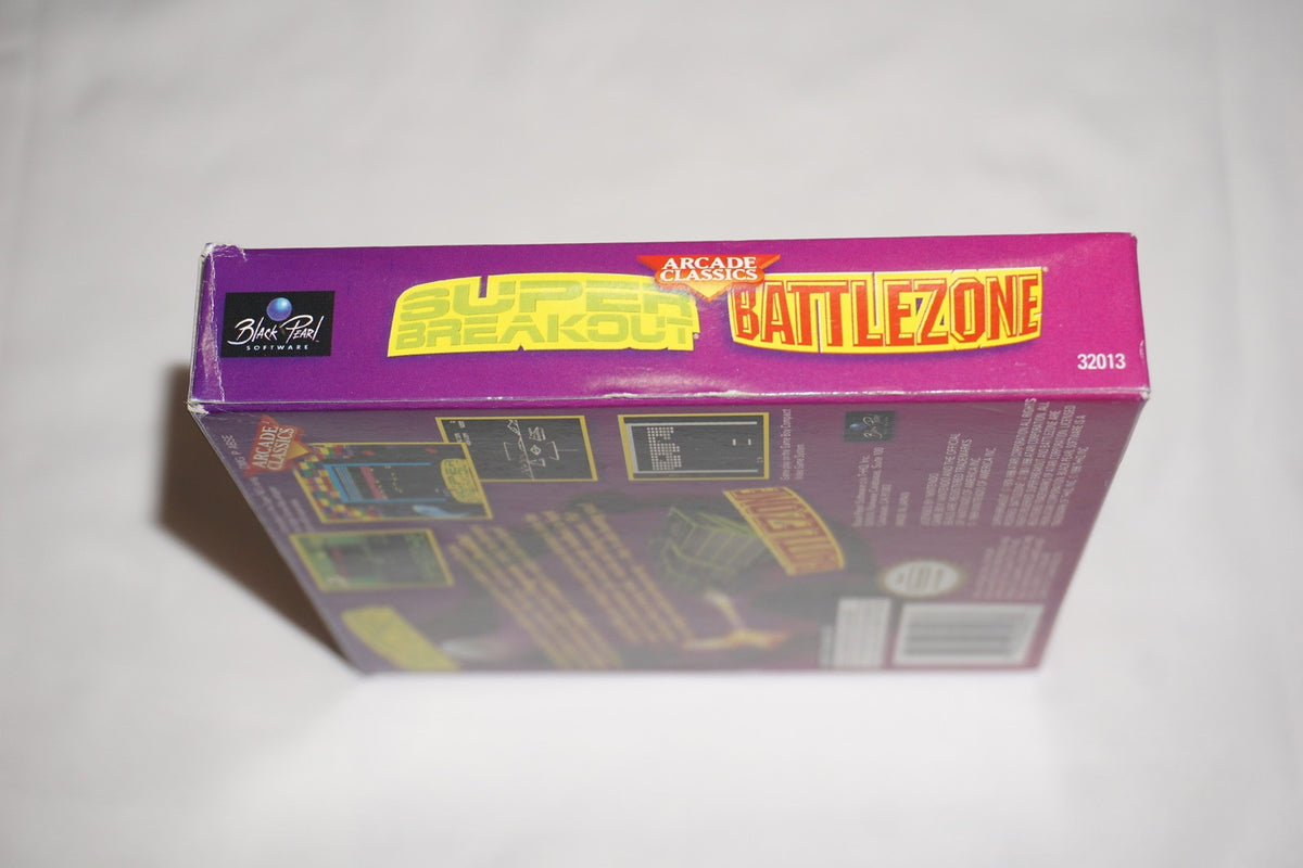 Super Breakout/Battlezone (Game Boy Gameboy) Complete in Box w/ Reg Poster CIB