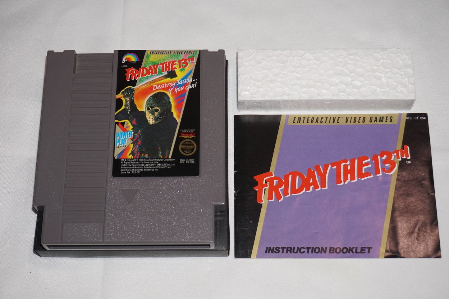 Friday The 13th (Nintendo NES) Complete in Box CIB