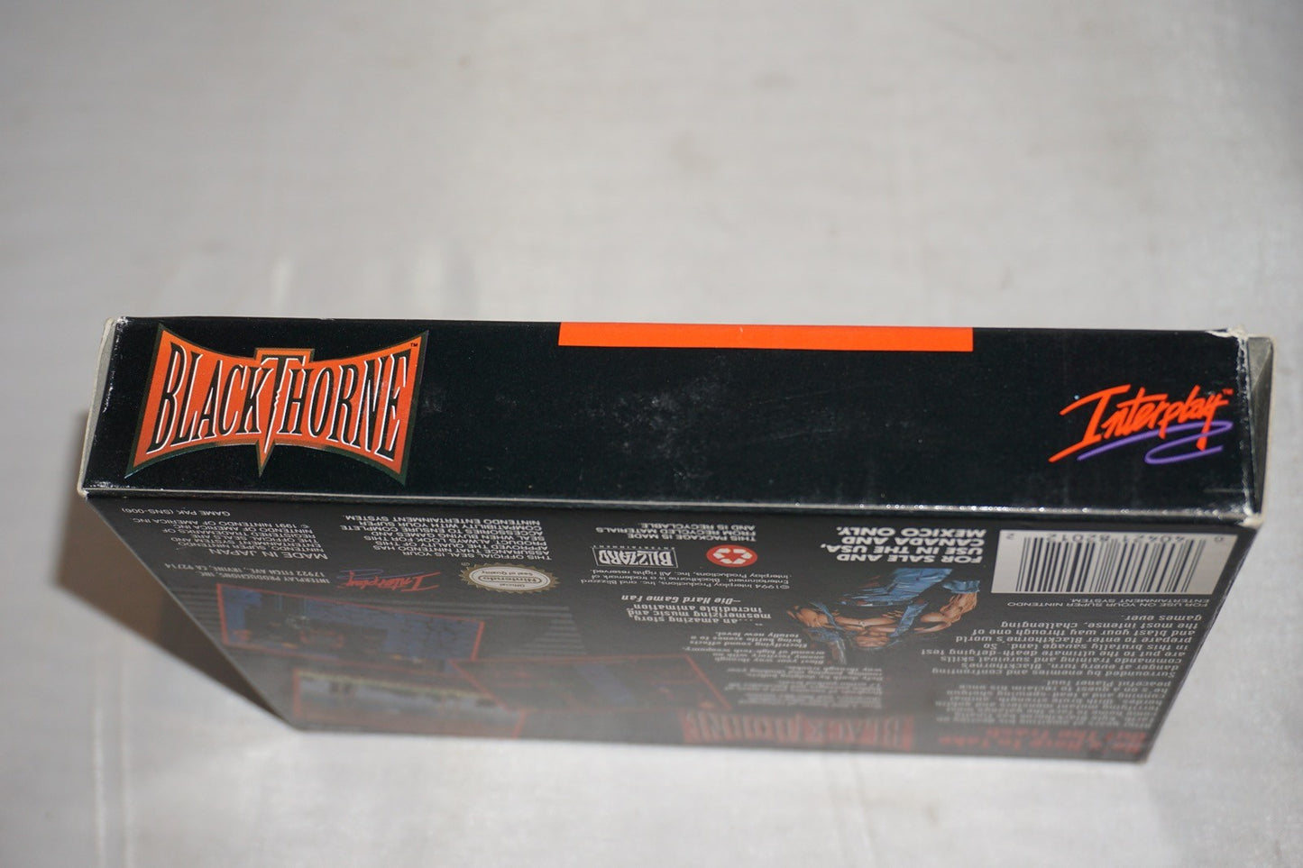 Blackthorne (Super Nintendo SNES) Complete in Box w/ Reg Card CIB