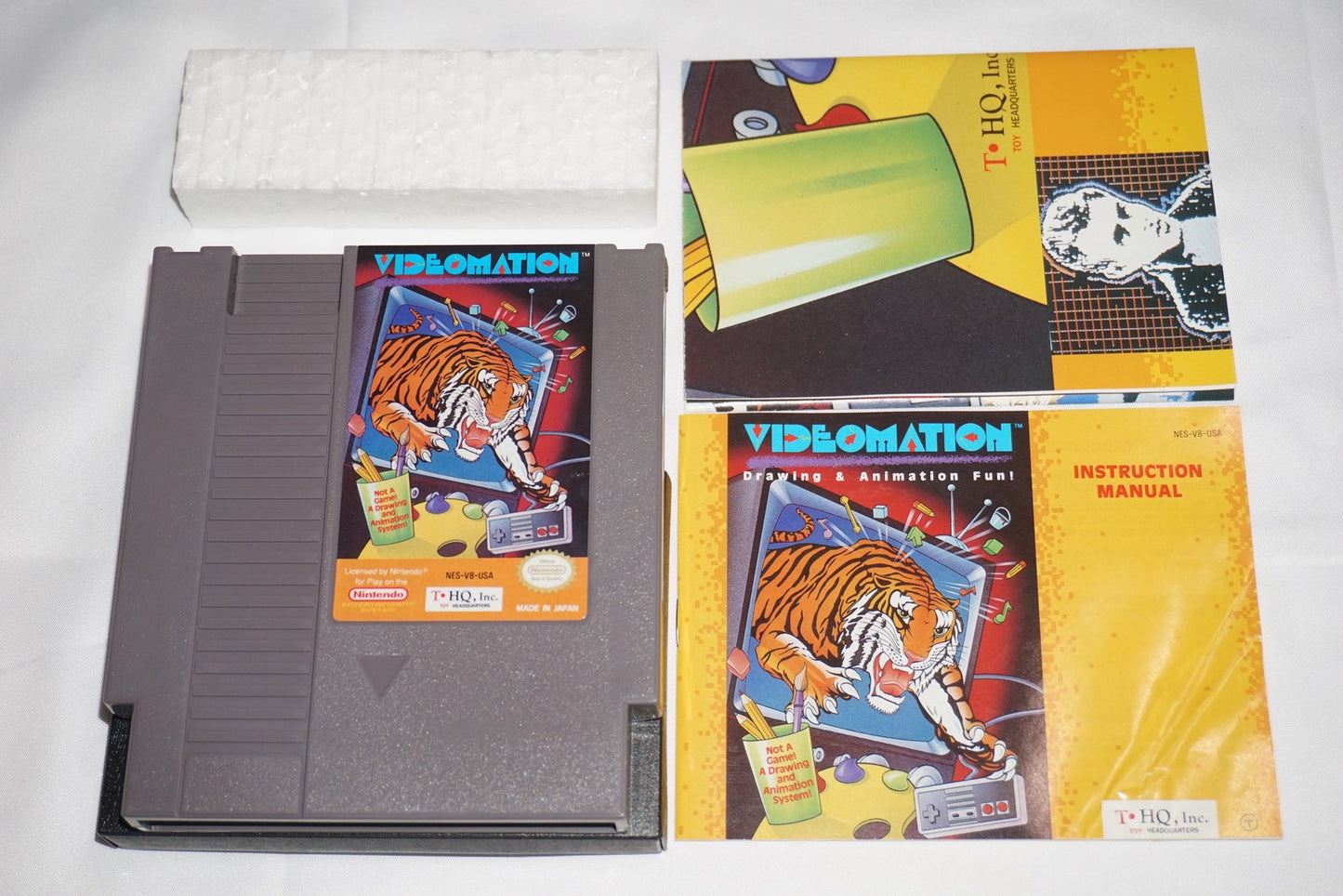 Videomation (Nintendo NES) Complete in Box w/ Poster CIB