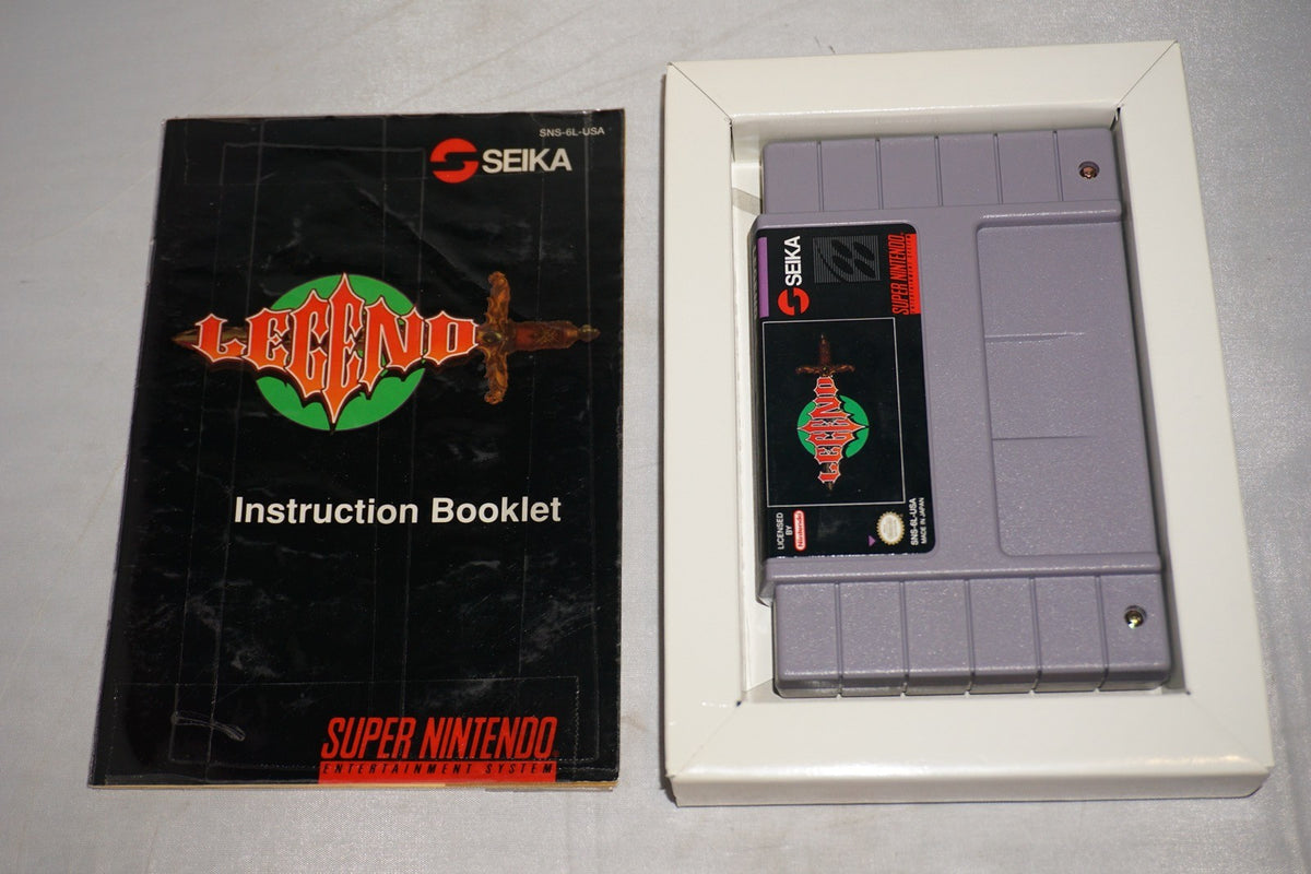 Legend (Super Nintendo SNES) Complete in Box CIB