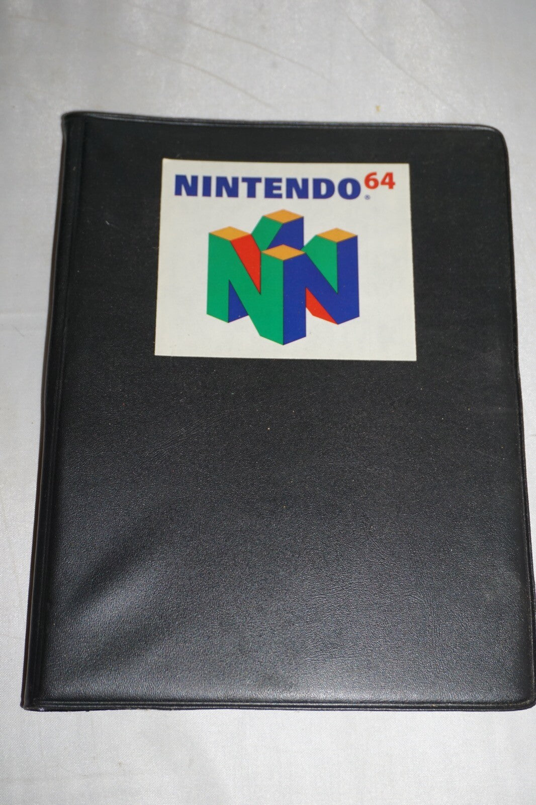 Photo Album Trading Card Folder Binder (Nintendo 64 N64) Vintage Retro