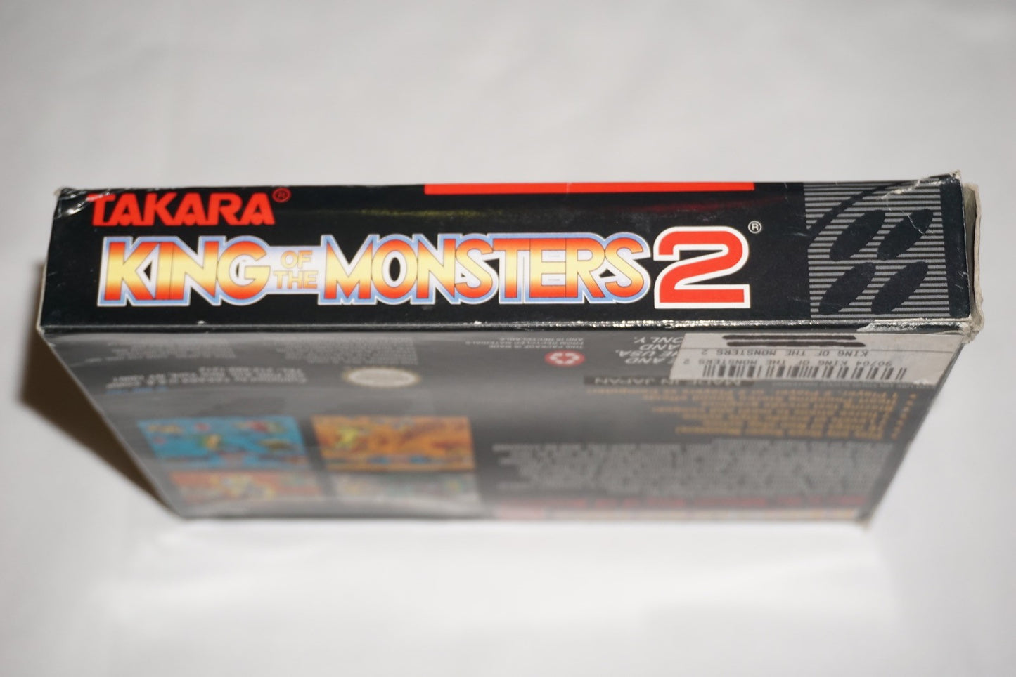 King of Monsters 2 (Super Nintendo SNES) Complete w/ Reg CIB