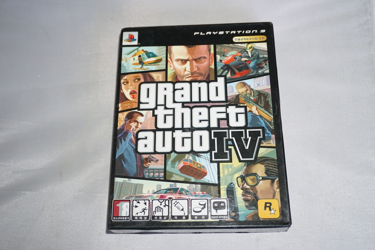 Grand Theft Auto V Collector's (Sony Playstation 3 ps3) Complete KOREAN Import