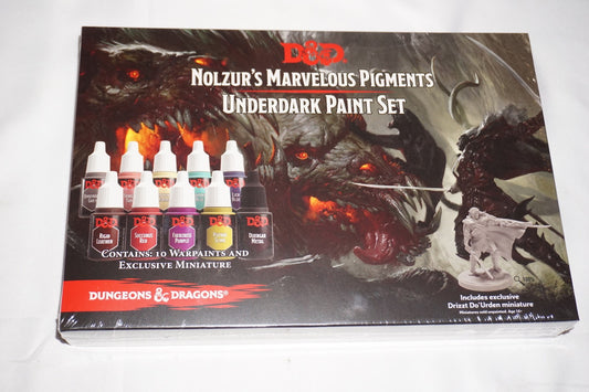 Nolzur's Marvelous Pigments Underdark Paint Set NEW