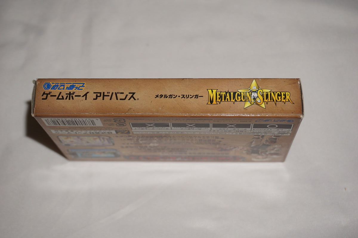 Metalgun Slinger (Game Boy Advance GBA GameBoy) Complete in Box CIB Japan