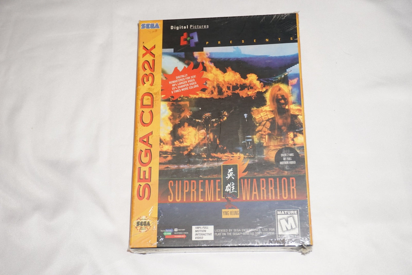 Supreme Warrior (Sega CD + 32X) NEW Sealed