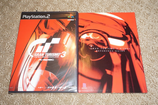 Gran Turismo 3 w/ Guide (Sony Playstation 2 ps2) NEW Sealed JAPAN Import