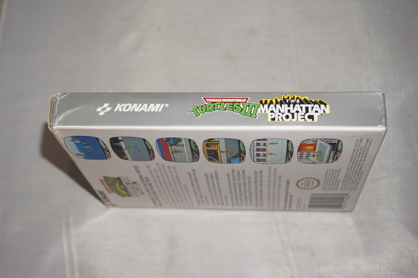 Teenage Mutant Ninja Turtles III 3 (Nintendo NES) Complete in Box w/ Reg CIB